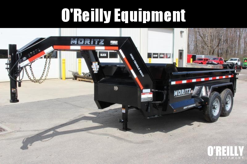 2023 Moritz 6'10" x 12' HD Dump Trailer - 14000# GVW - Single Ram - Aluminum Ramps 2023 Moritz 6'10" x 12' HD Dump Trailer - 14000# GVW - Single Ram - Aluminum Ramps