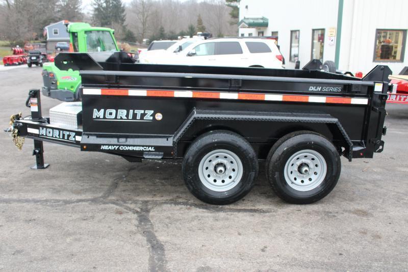 2023 Moritz 6'10" x 10' Heavy Commercial DLH Series Dump Trailer