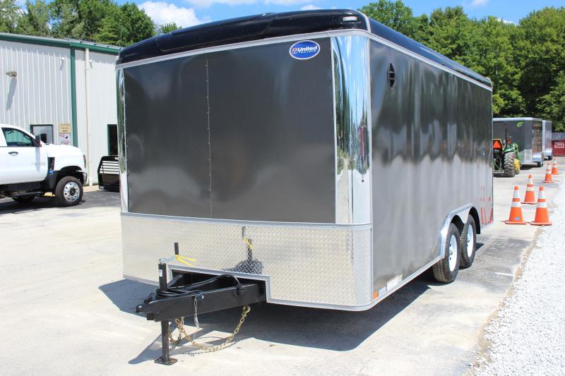 2022 United ULT 8' 6" x 16' Car Hauler - 7000# GVW -Ramp 2022 United ULT 8' 6" x 16' Car Hauler - 7000# GVW -Ramp