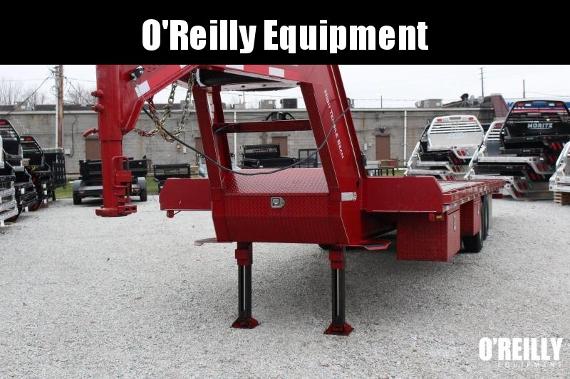 2018 Moritz FGSH 8' 6" x 20'+10' Flatbed Trailer - 20000# GVW USED 2018 Moritz FGSH 8' 6" x 20'+10' Flatbed Trailer - 20000# GVW USED