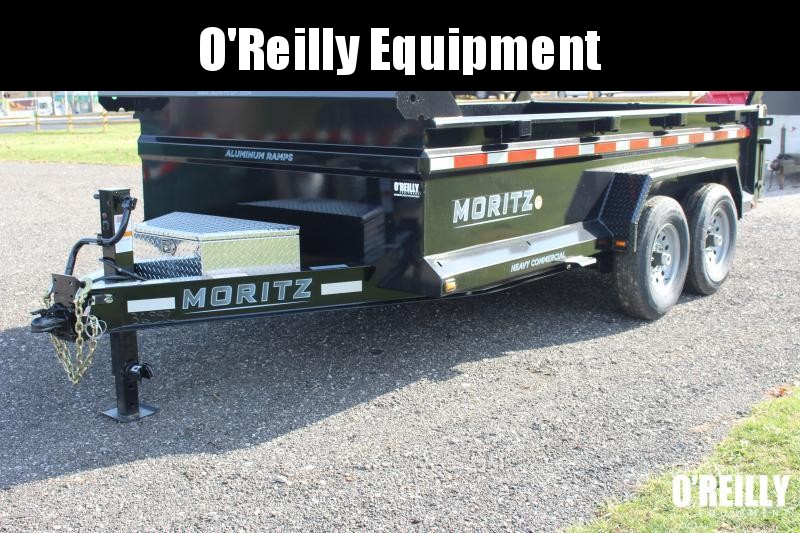 2023 Moritz 6' 10" x 14' HD Dump Trailer - 14000# GVW - Single Ram - Aluminum Ramps 2023 Moritz 6' 10" x 14' HD Dump Trailer - 14000# GVW - Single Ram - Aluminum Ramps