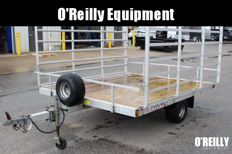 2000 Triton 6' 8" X 8' 4" Aluminum ATV Trailer - 2990# GVW 2000 Triton 6' 8" X 8' 4" Aluminum ATV Trailer - 2990# GVW