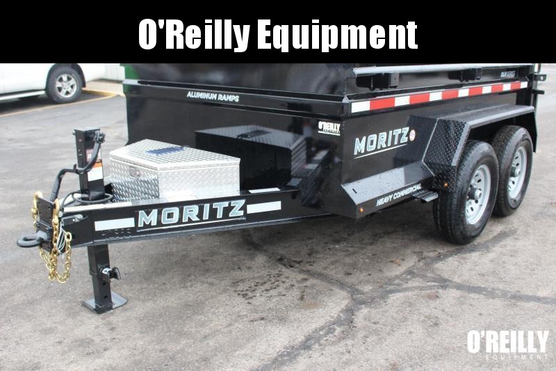 2022 Moritz 6' 10" x 10' HD Dump Trailer - 12000# GVW - Single Ram- Aluminum Ramps 2022 Moritz 6' 10" x 10' HD Dump Trailer - 12000# GVW - Single Ram- Aluminum Ramps