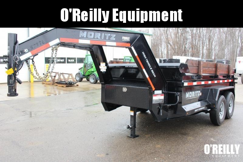 2020 Moritz 6'10" x 12' HD Dump Trailer - 14000# GVW - USED 2020 Moritz 6'10" x 12' HD Dump Trailer - 14000# GVW - USED