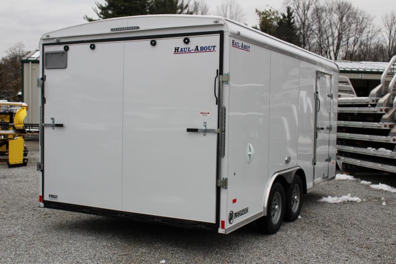 2023 Haul About Leopard 8.5' x 16' Enclosed Cargo Trailer 7000 GVW