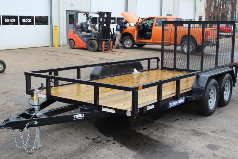 2024 Sure-Trac 7' x 14' Tandem Axle Tube Top Utility Trailer