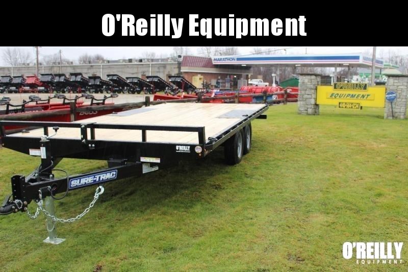 2021 Sure-Trac 8.5' x 16' Flatbed Trailer - 9900# GVW 2021 Sure-Trac 8.5' x 16' Flatbed Trailer - 9900# GVW