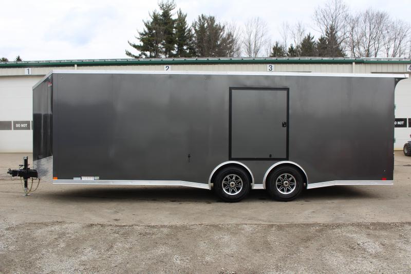 2022 United CLAV 8.5' x 27' V-nose - Enclosed Car Hauler - 9990# GVW - RAMP DOOR - Jump  DOOR - Beavertail