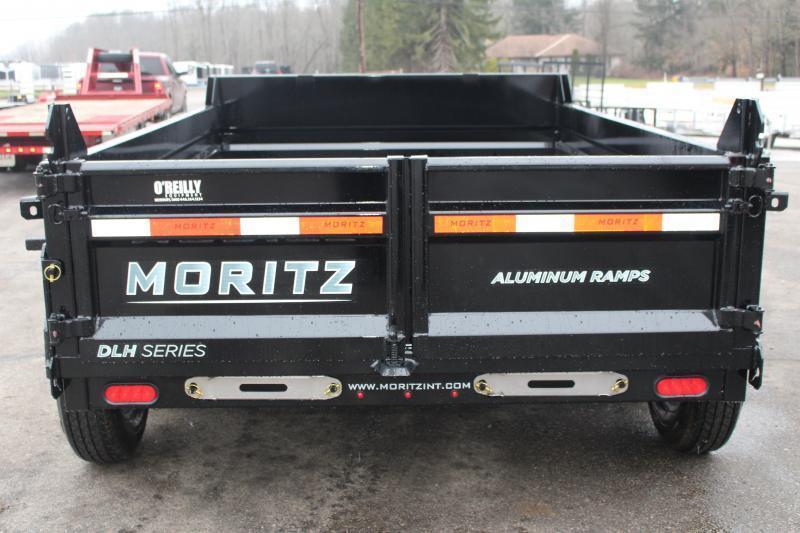 2023 Moritz 6'10" x 10' Heavy Commercial DLH Series Dump Trailer