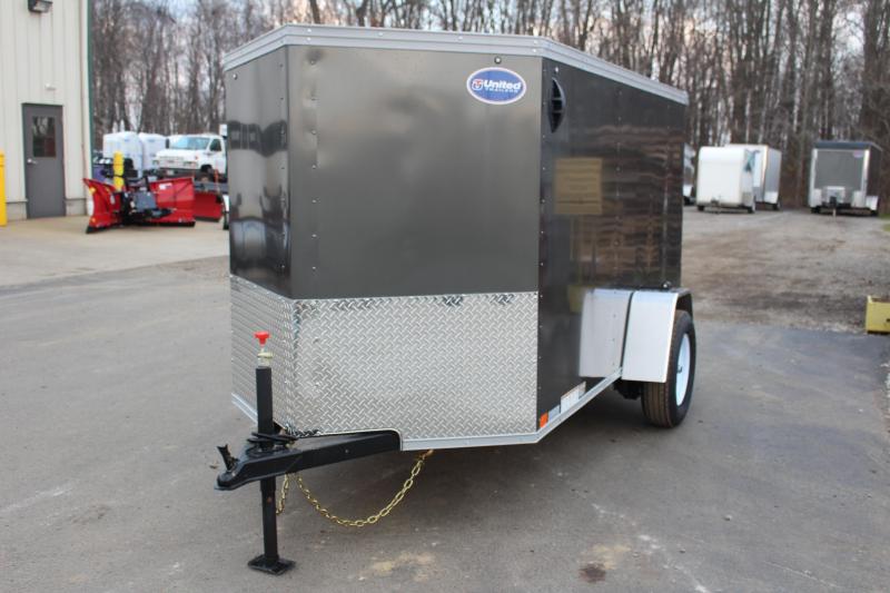 2021 United XLV 5' x 10' Enclosed Trailer - 2990# GVW - Ramp 2021 United XLV 5' x 10' Enclosed Trailer - 2990# GVW - Ramp