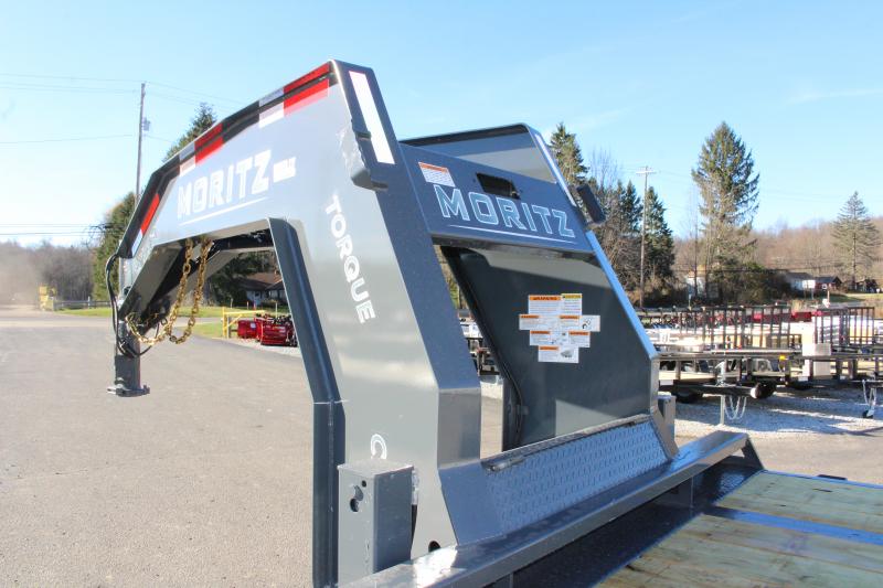 2023 Moritz FDGHHT 30' Gooseneck Flatbed Trailer 22,900 GVW