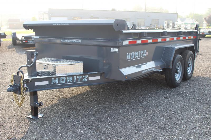 2022 Moritz 6'10" x 14' HD Dump Trailer - 14000# GVW 2022 Moritz 6'10" x 14' HD Dump Trailer - 14000# GVW