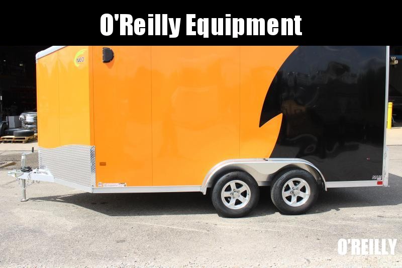 2022 NEO NAM 7.5' x 14' Aluminum Motorcycle Trailer - RAMP DOOR - 7000# GVW 2022 NEO NAM 7.5' x 14' Aluminum Motorcycle Trailer - RAMP DOOR - 7000# GVW