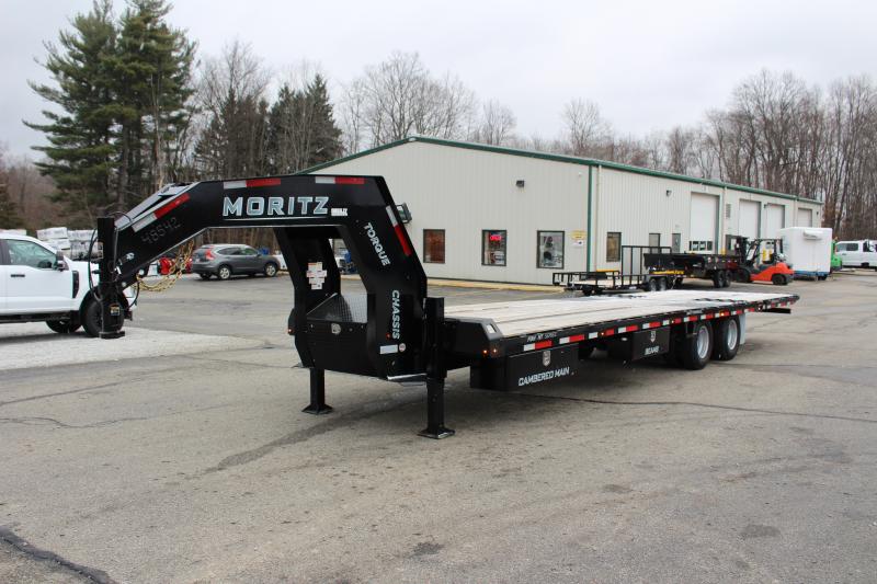 2023 Moritz FDGH-HT 32' Gooseneck Deckover Flatbed Trailer