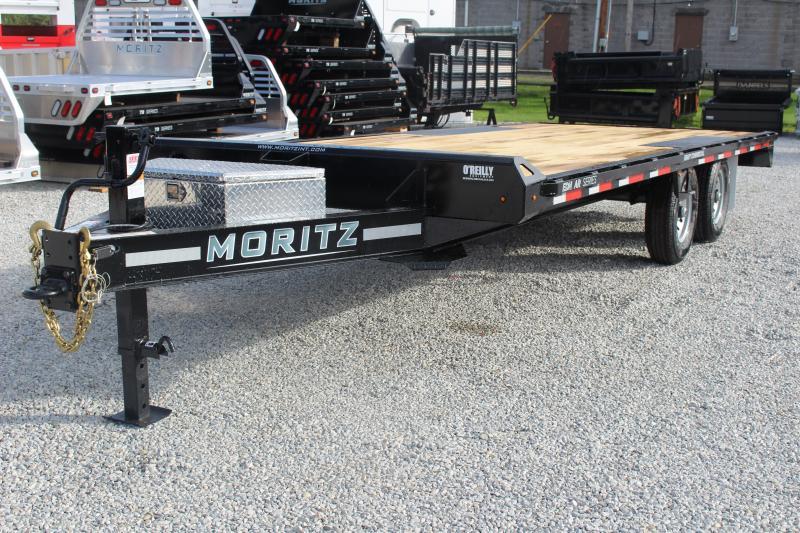 2023 Moritz EDBH 8.5' x 20' Flatbed Trailer - 14000# GVW - (No Ramps) 2023 Moritz EDBH 8.5' x 20' Flatbed Trailer - 14000# GVW - (No Ramps)