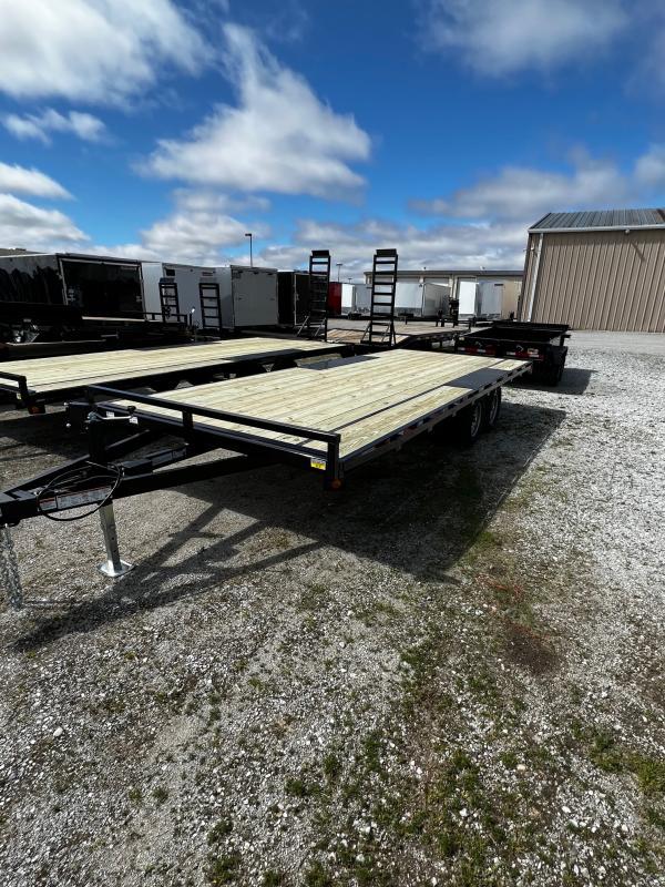 Flatbed/Deckover Trailers Trailers Midwest in Indiana Enclosed Trailers and Flatbed