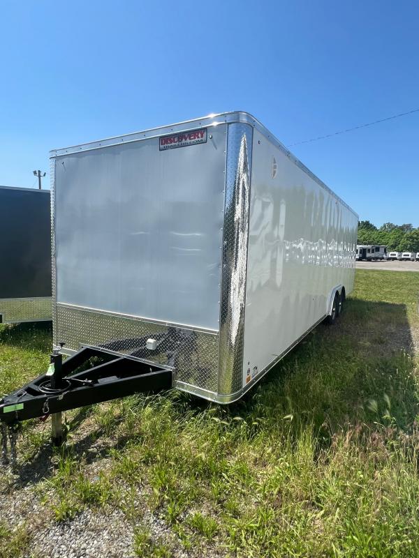 2023 Discovery Car Hauler ET 8.5X24 7K GVWR Enclosed Car Trailer 17150