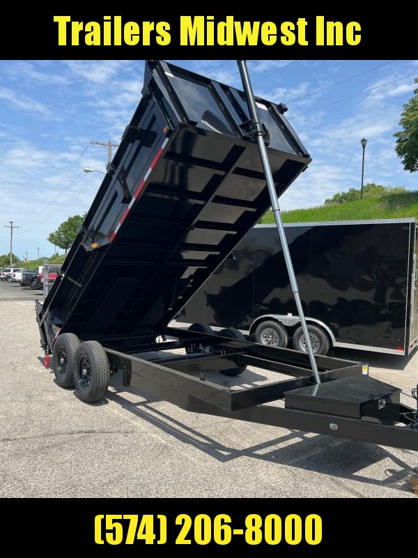 2023 Quality Steel CJ 83"X16' 14K GVWR Dump Trailer 2023 Quality Steel CJ 83"X16' 14K GVWR Dump Trailer
