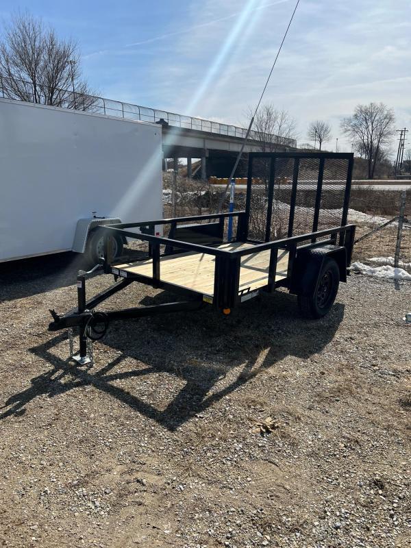 2022 Quality Steel 5X8 Single Axle Utility Trailer 221781 Trailers