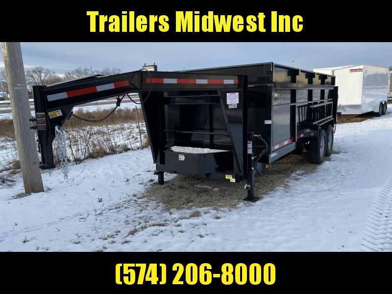 2022 Quality Steel CJ 83"X16' 15680K GVWR Dump Trailer 2022 Quality Steel CJ 83"X16' 15680K GVWR Dump Trailer