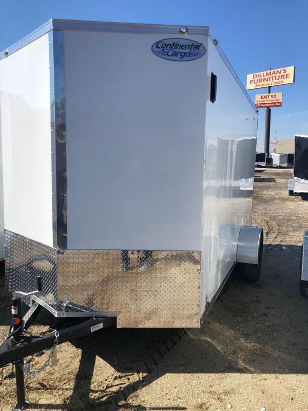 2022 Continental Cargo V-Series 6.5X12 Single Axle Cargo Trailer $5650 2022 Continental Cargo V-Series 6.5X12 Single Axle Cargo Trailer $5650