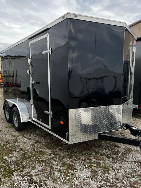 2024 HaulAbout Bobcat 7x14 7K GVWR Enclosed Cargo Trailer 12433