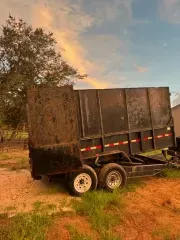 2014 Lark dump trailer 14ft