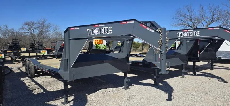 2026 Tiger Trailers Gooseneck 102" X 24' 