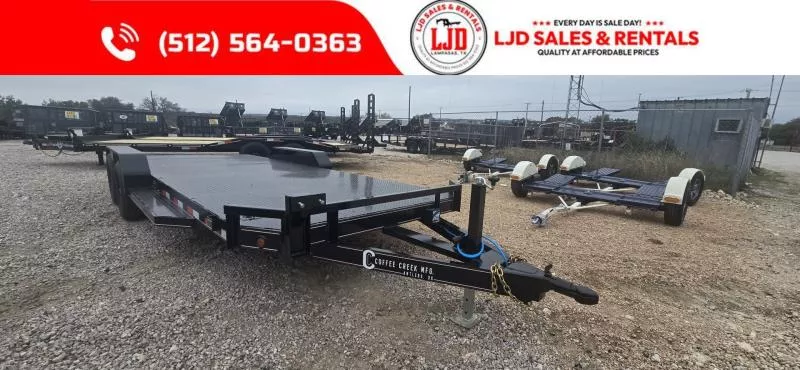 2026 Coffee Creek 83" x 20' - 12K GVWR - Car Hauler