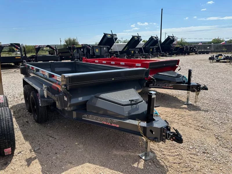2026 Horizon Trailers 5' x 10' x 18" Dump Trailer