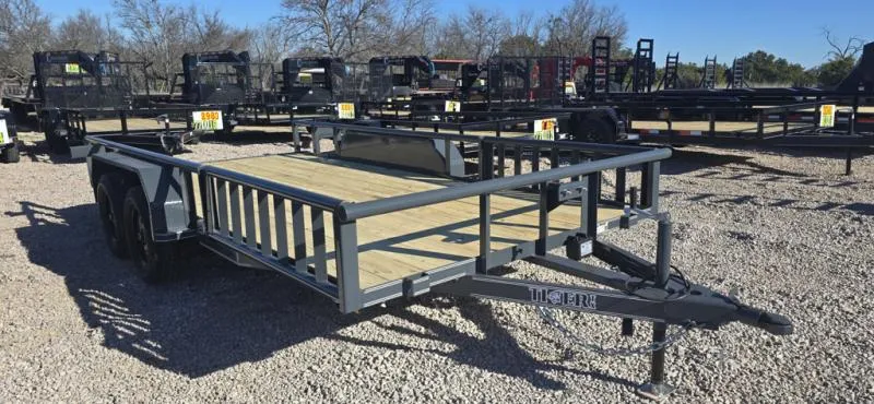 2026 Tiger Trailers - Utility Trailer 83" X 16' 