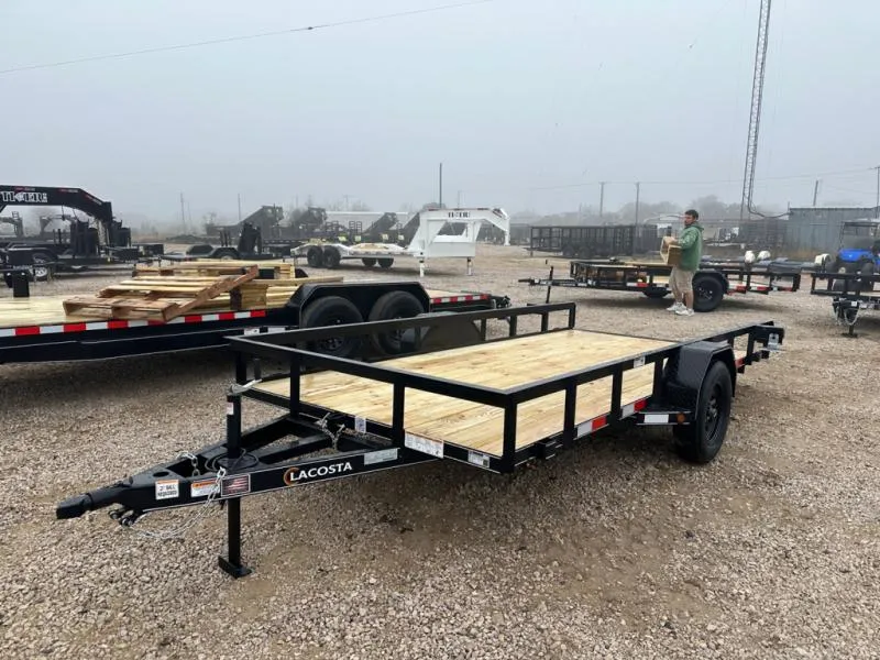 2026 Lacosta Trailers - Utility Trailer - 77 X 14 - 