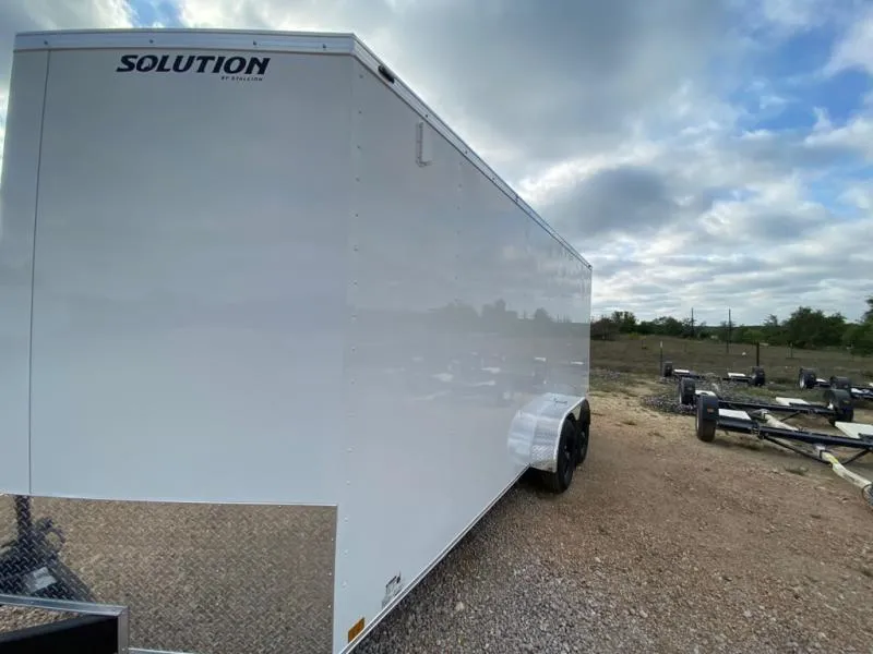 2025 Stallion 7X18x7 Tandem - RAMP DOOR - 10400LBS GVWR