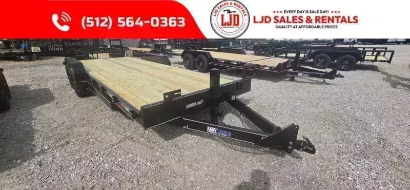 2026 AMW Trailers - Tilt Trailer / Equipment Trailer 22'- Heavy Duty Car Hauler