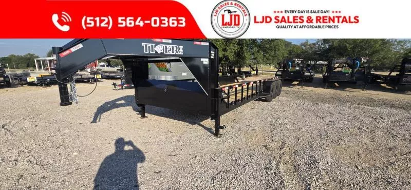 2026 Tiger - Tractor Hauler - 96" X 24' - Equipment Trailer