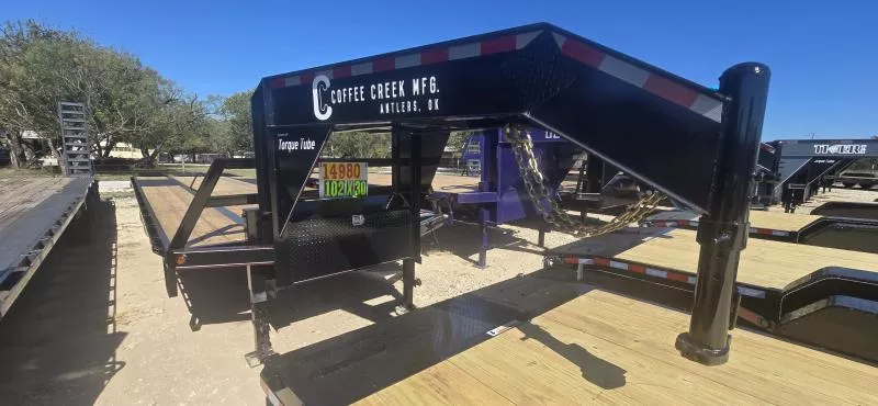 2026 Coffee Creek 102" X 30' Deckover Trailer - Dually Deckover Trailer