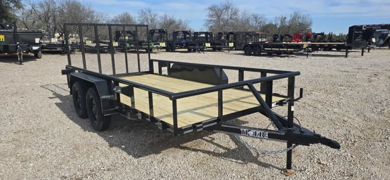 2026 Tiger Trailers - Utility Trailer 77" X 16' 