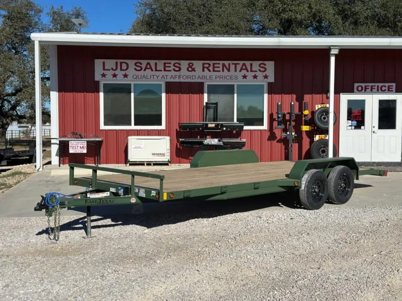 2026 East Texas Trailers - 83" X 20' - Car Hauler Trailer