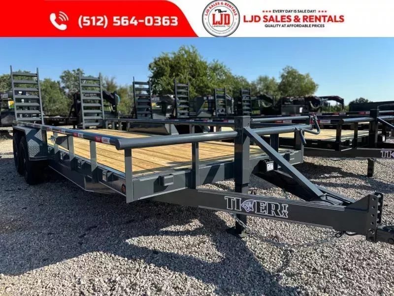 2026 Tiger Pipe top - 83' X 18' - Equipment Trailer