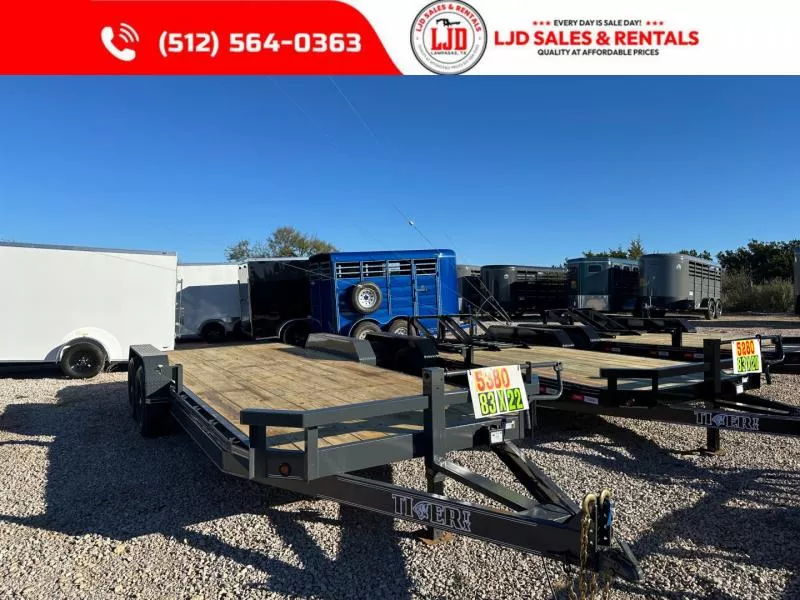 2026 Tiger - 83 "X 22' - Heavy Duty - 14K GVWR -Equipment Trailer