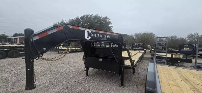 2026 Coffee Creek - Gooseneck - Flatbed - 102" X 33' -