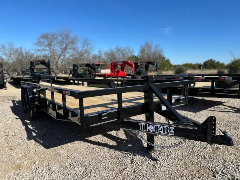 2026 Tiger Trailers 83" X 20' - HD Pipetop 
