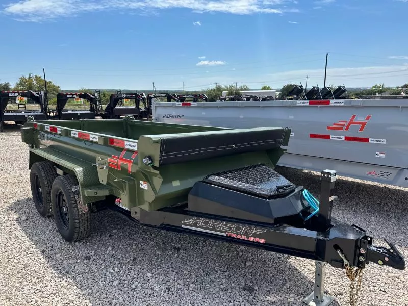 2026 Horizon Trailers 5' x 10' x 18" Dump Trailer
