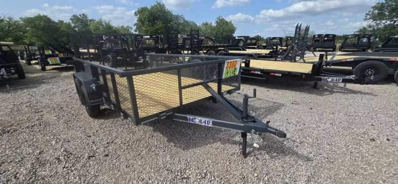 2025 Tiger Trailers - Utility Trailer 83"X14' - Expanded Sides - 4' Gate - 7K GVWR -