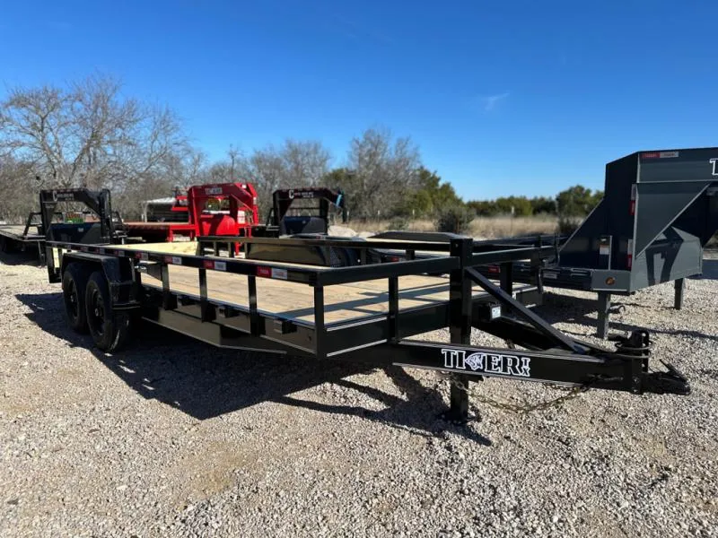2026 Tiger Trailers 83" X 20' - HD Pipetop 