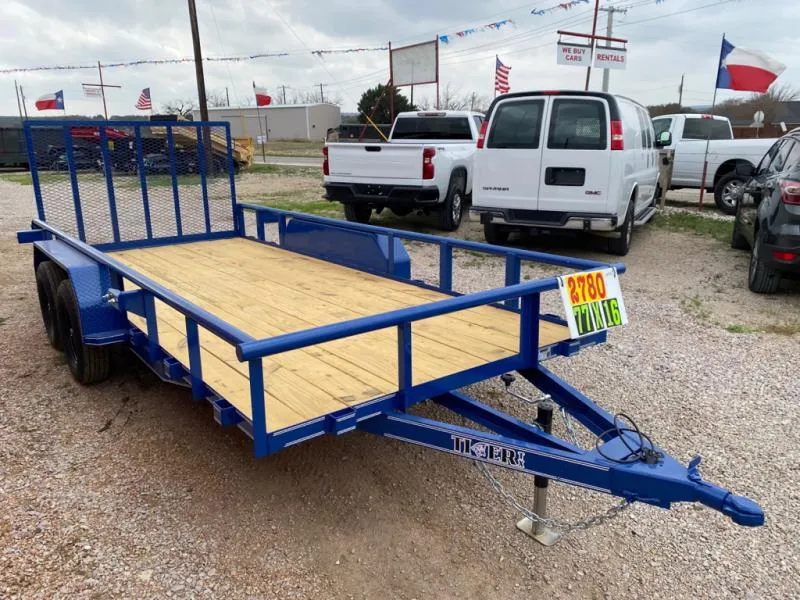 2026 Tiger Trailers - Utility Trailer 77" X 16' 