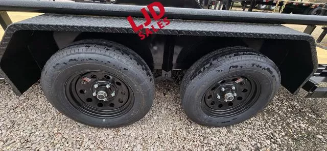 2025 Tiger Trailers - Utility Trailer 83"X16' - Slide in Ramps - 7K GVWR