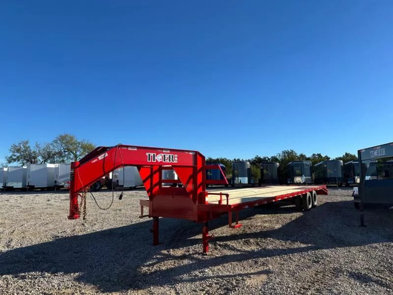 2026 Tiger Trailers Gooseneck Flatbed - 102" X 37'
