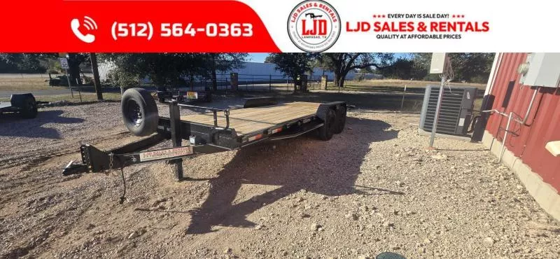 2024 AMW Trailers - Tilt Trailer / Equipment Trailer 22'- Heavy Duty Car Hauler
