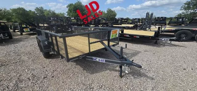 2025 Tiger Trailers - Utility Trailer 83"X14' - Expanded Sides - 4' Gate - 7K GVWR -